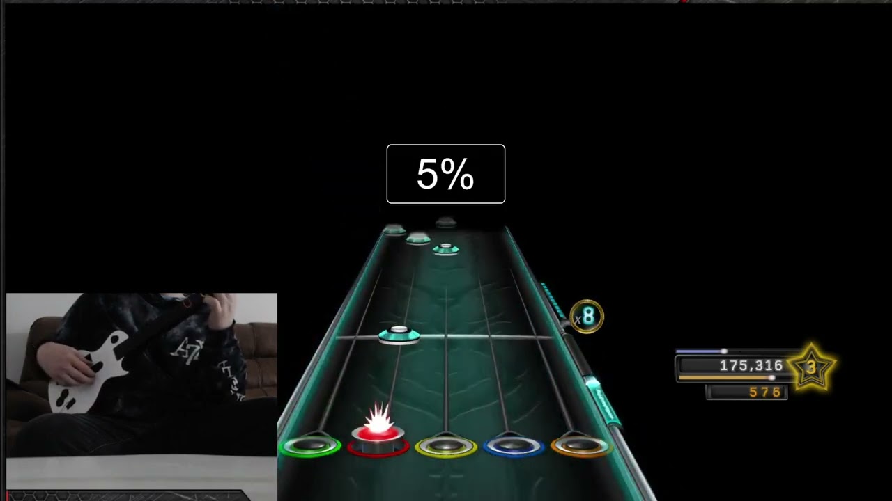 (Clone Hero) - Bite the Hand by Megadeth - Expert Guitar 100% FC