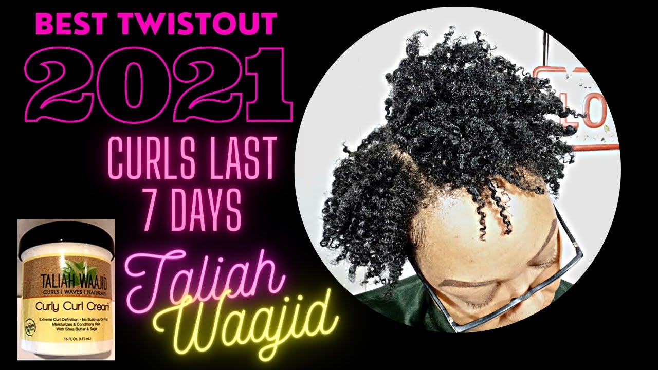 Best Twist Out 2021 | Taliah Waajid | 4c hair | 4b hair | type 4 hair | Low porosity hair