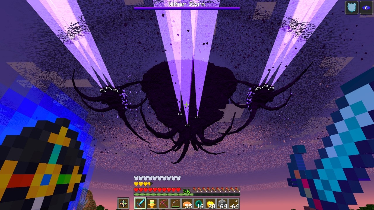 I Killed the Wither Storm in Survival Minecraft 2024