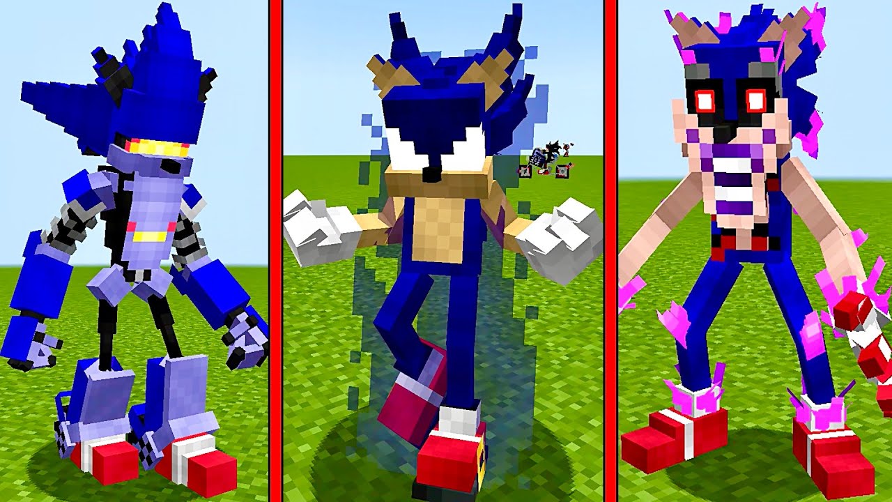 НОВЫЙ МОД НА СОНИКА В МАЙНКРАФТ Sonic Minecraft