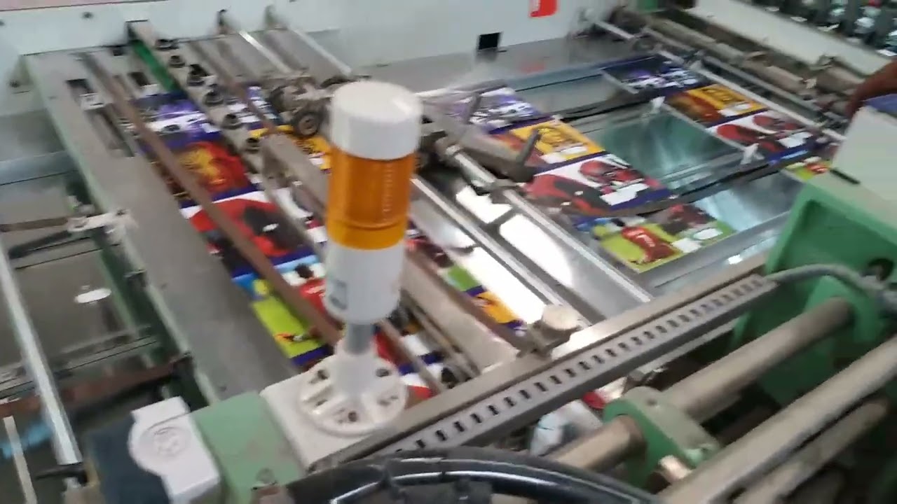 How a book is made: Notebook manufacturing process (Fully automatic machine)