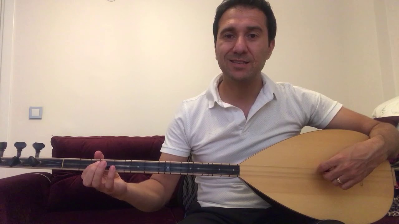 Arif Sağ - Erdal Erzincan Bağlama Metodu - Repertuar - Karabağ (Ders 1. Kısım)
