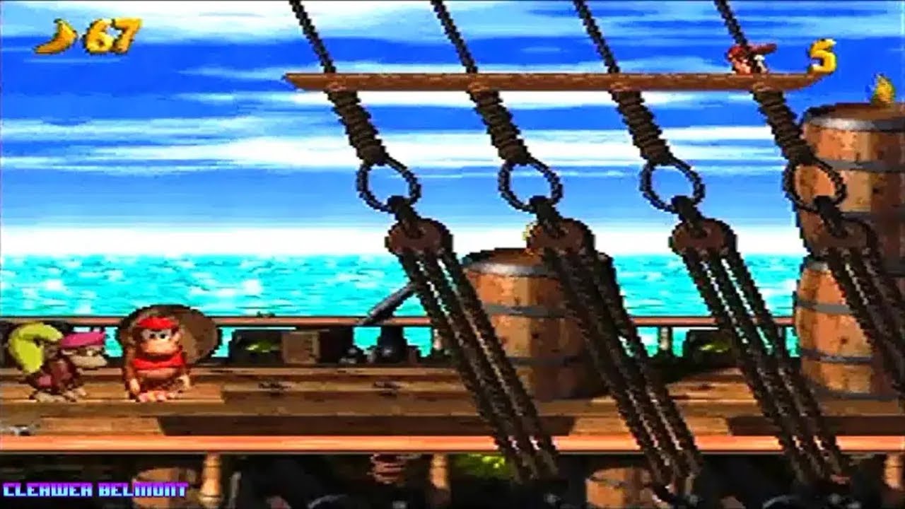 Donkey Kong Country 2: Diddy Kong's Quest l 102% Complete Longplay l Played on real hardware SNES