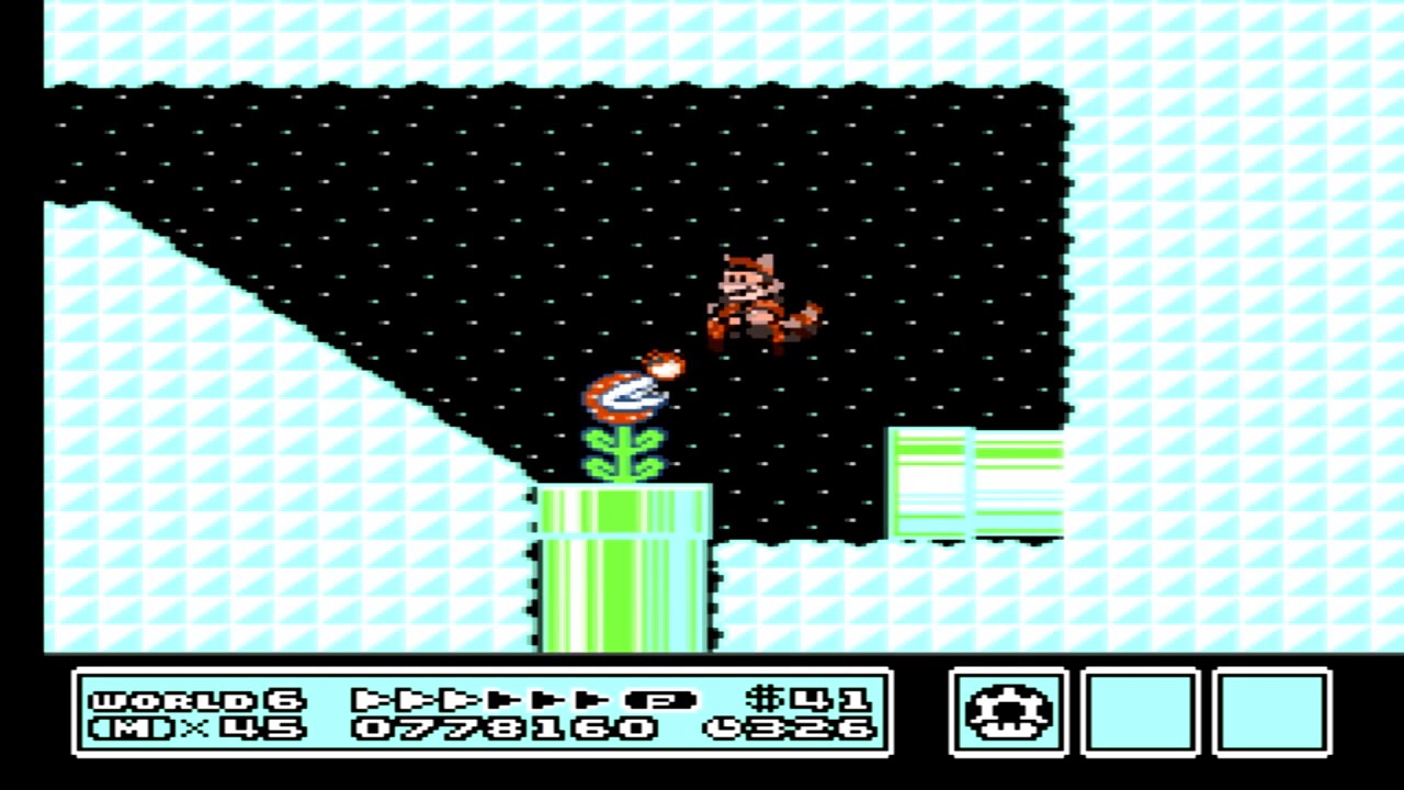 Super Mario Bros 3 (NES) Level 6-5