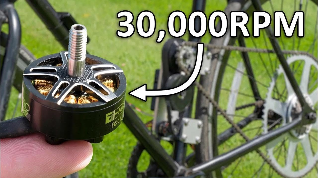 El motor eléctrico para bici más compacto de 1 kW