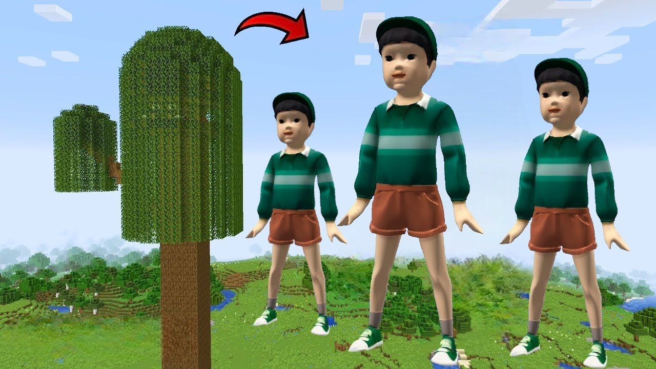 i Found Scariest SQUID GAME DOLL 😱 in Minecraft | Squid Game 3 | Minecraft |
