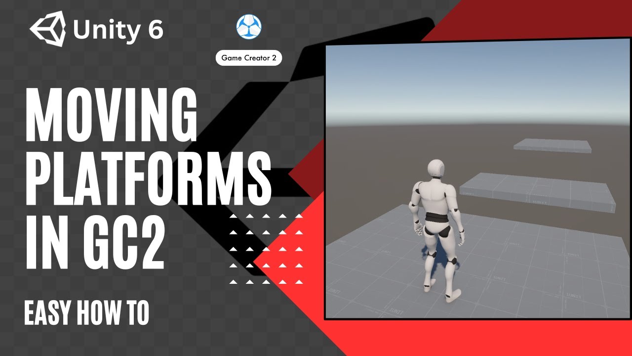 Как создать движущуюся платформу в Game Creator 2 (Unity 6)