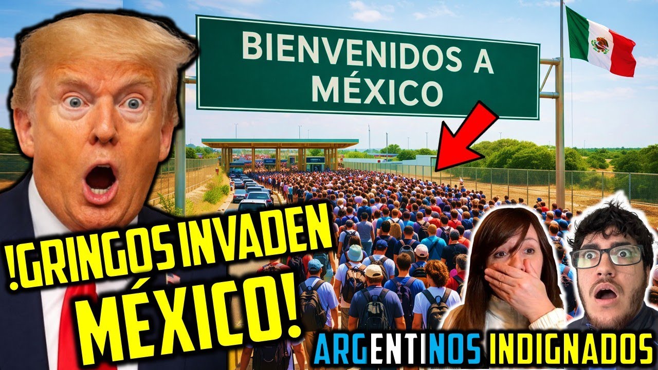 ¡ESCÁNDALO! MILES de GRINGOS CRUZAN a MÉXICO DIARIAMENTE PARA COMPRAR ¡SIN VISA NI PERMISO!