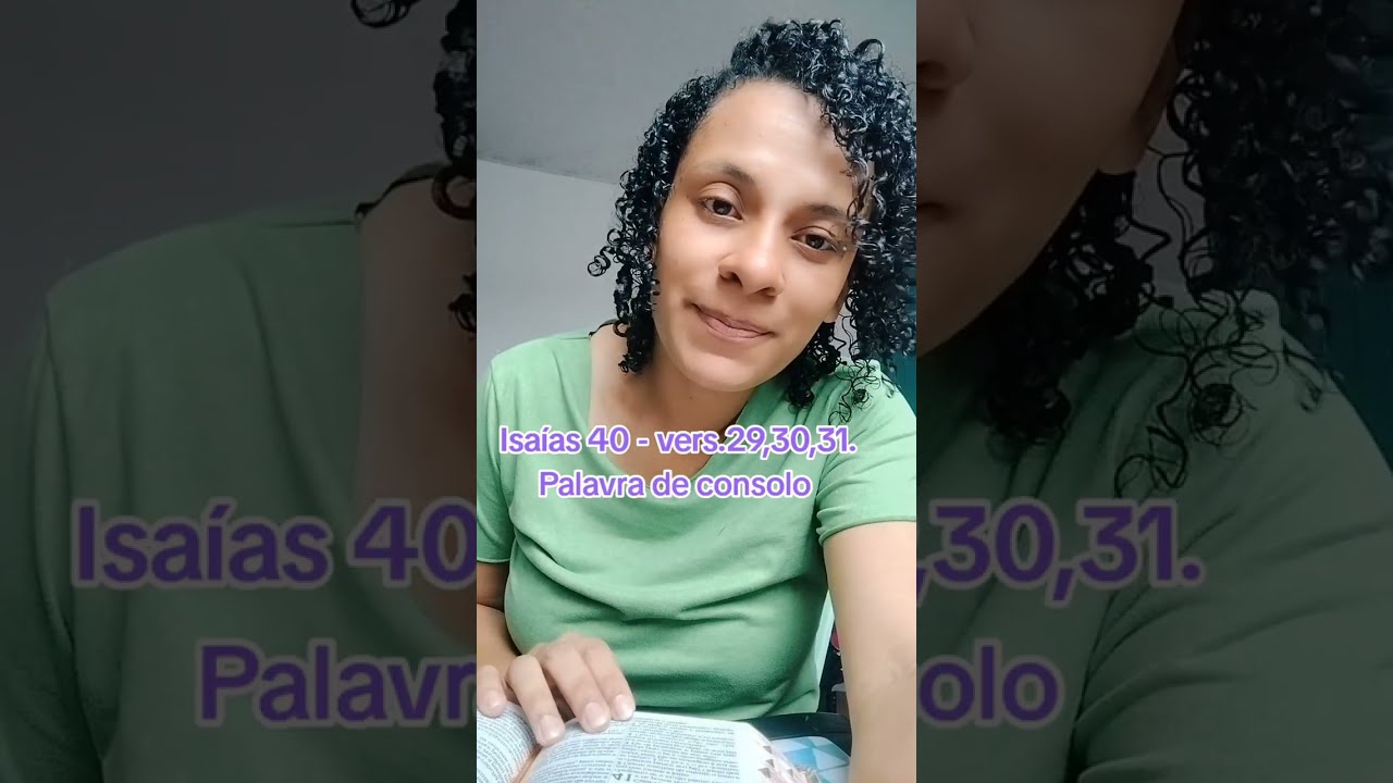 Devocional com Deus palavra de consolo pra vc e sua família 