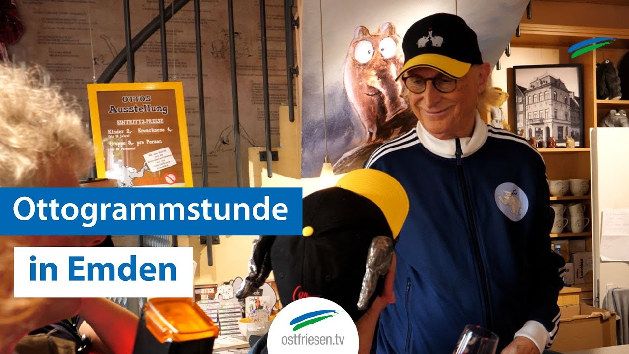Ottifanten, Tattoos & Krabbenbrot: Otto Waalkes war in Emden und seine Fans drehten durch!