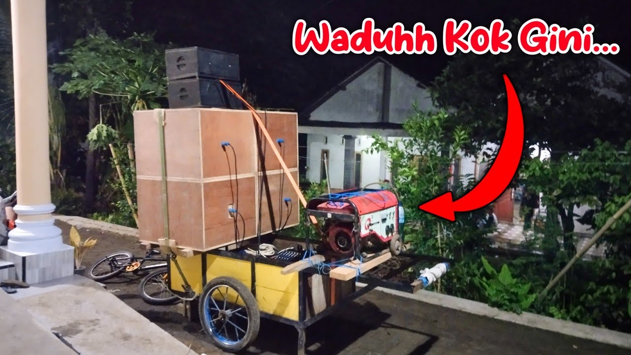 Ketika Genset Mini Bocor !! Gerebek Sahur On the Road Sound Minimalis RZK