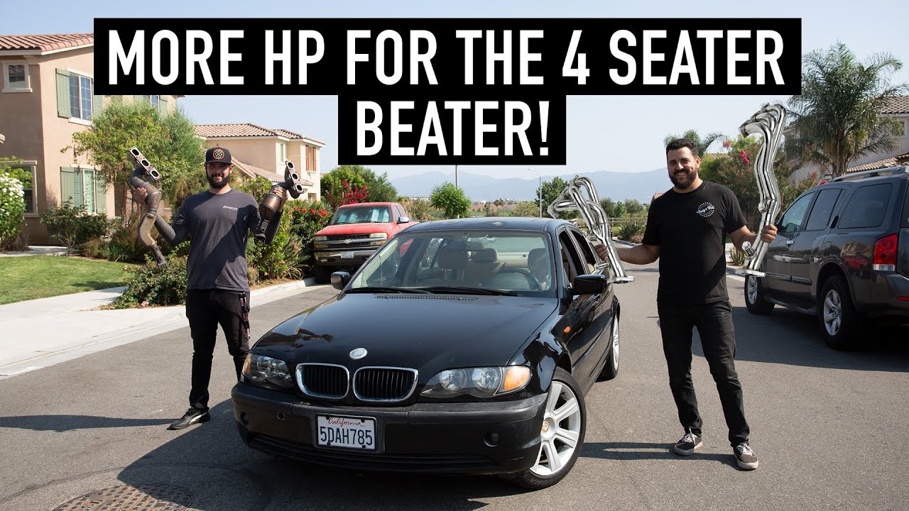 AFTER MARKET EXHAUST INSTALL ON BMW E46 x Part 1/2