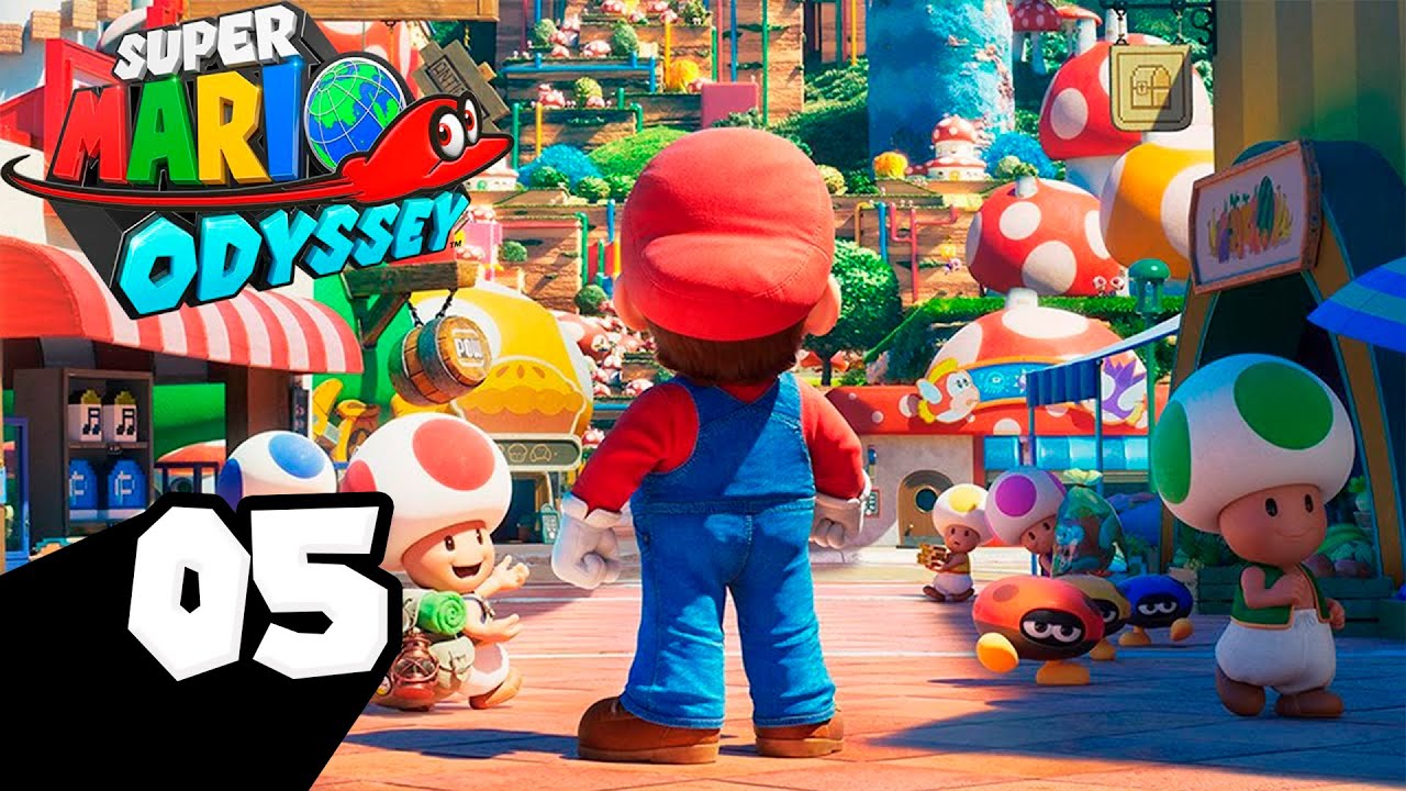 🎮 Mario Odyssey Parte 5  De la AVENTURA SUBMARINA a la GRAN CIUDAD METRO 💦🏙️