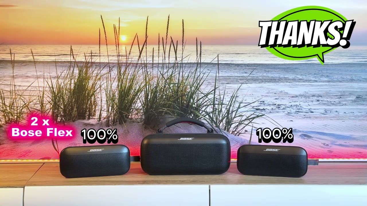 Bose SoundLink MAX vs 2 x Bose SoundLink FLEX