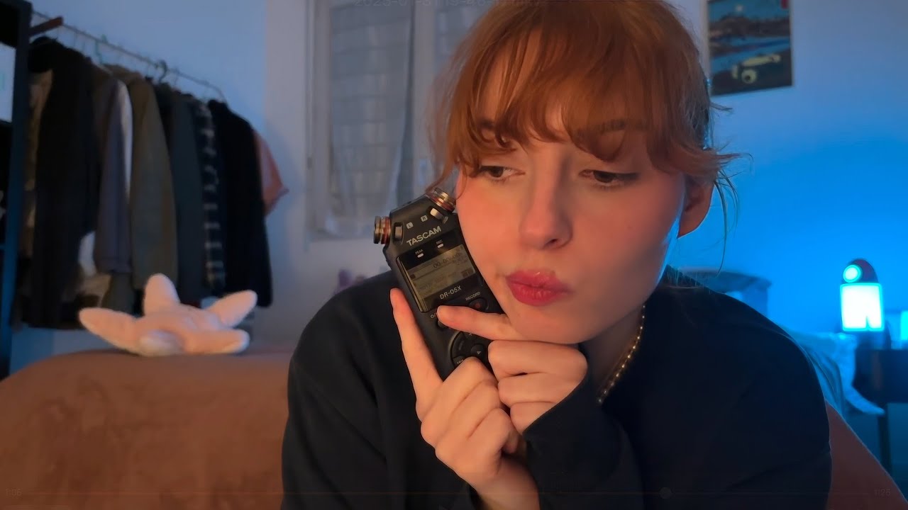 ASMR Lo-Fi : On papote ft. le Tascam ⋆˙⟡