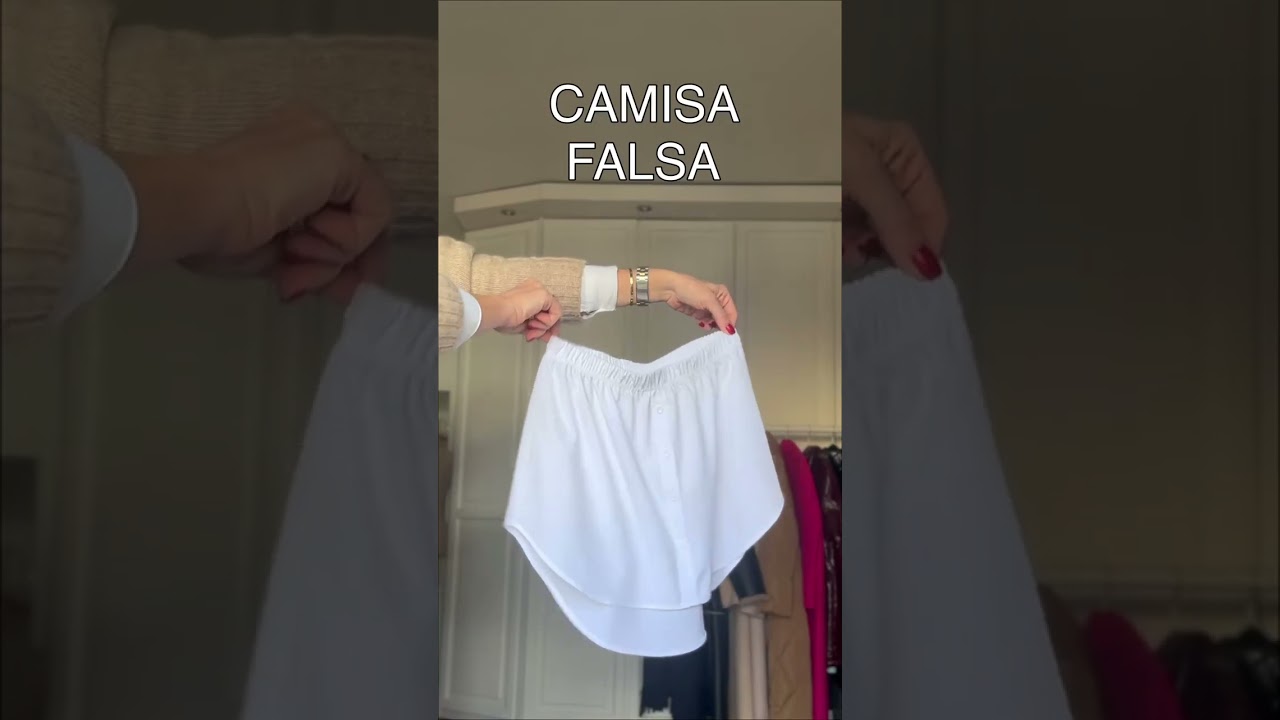 CAMISA FALSA #asesoradeimagen #estilistaprofesional #fashionhacks