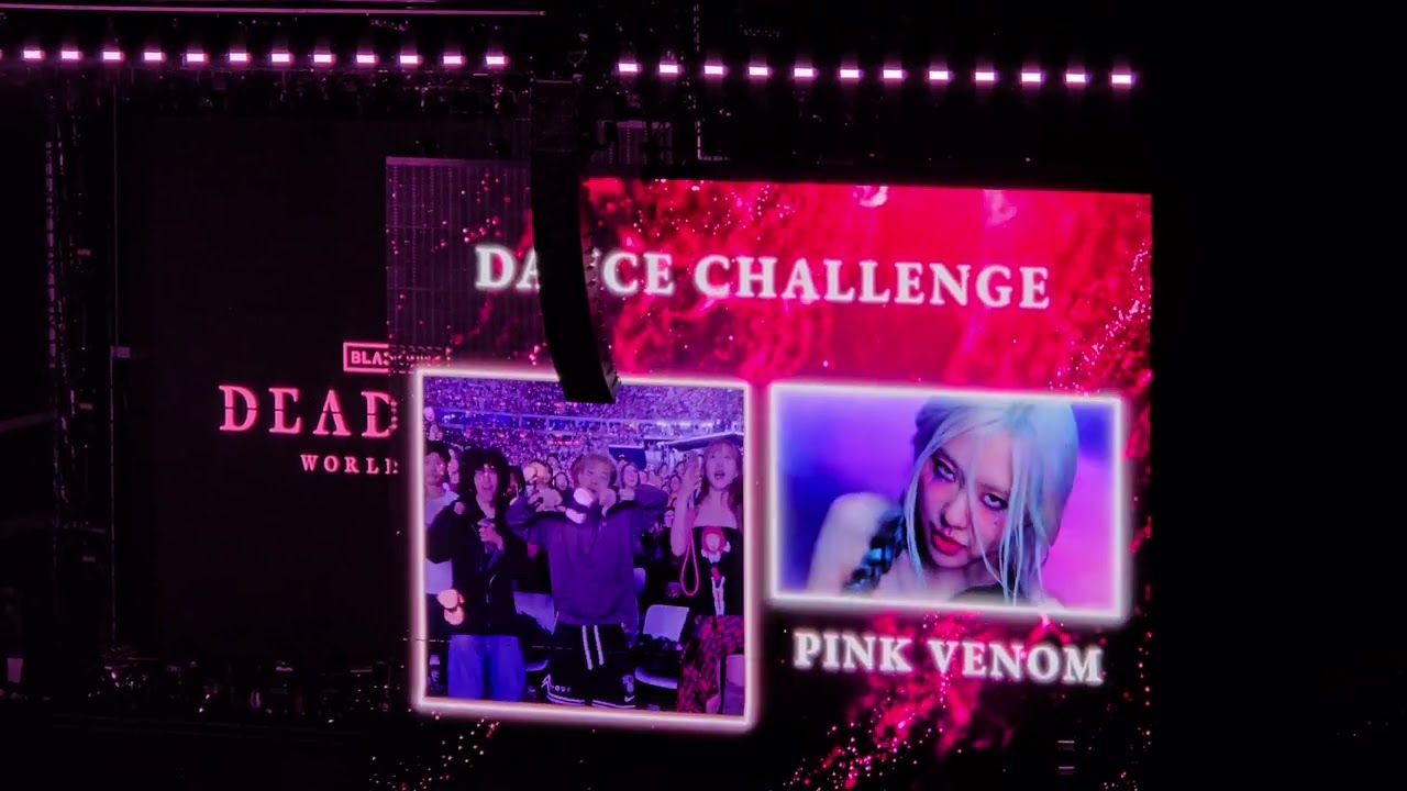 BLACKPINK - Dance Challenge (Live) (Deadline World Tour, Stade De France, 02/08/2025)