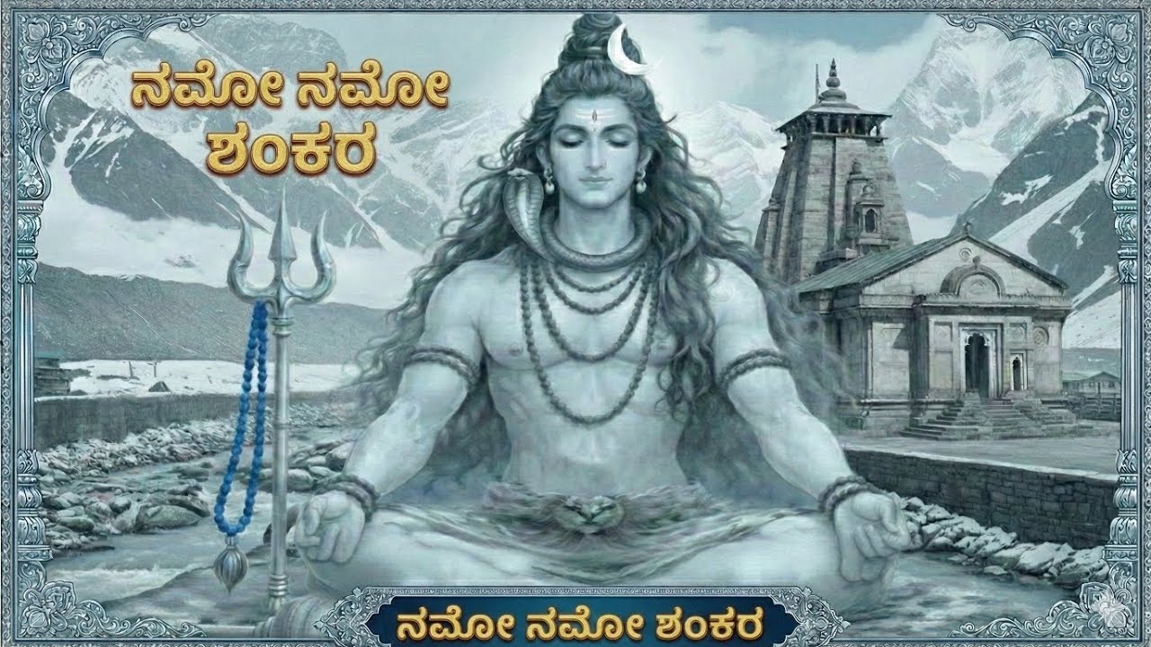 #Most Powerful panchakshari stotram| shankara| namo namo shankara deep meditation kannada song