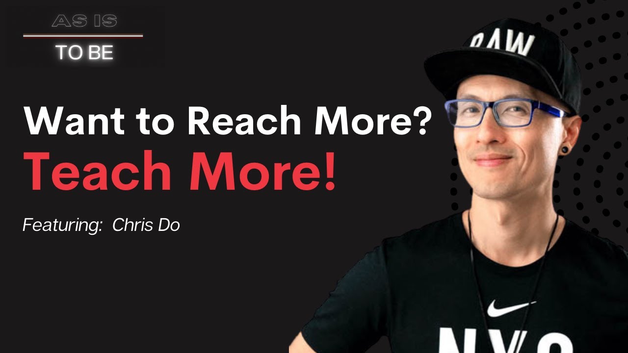 Want to reach more? Teach More! An interview with Chris Do.