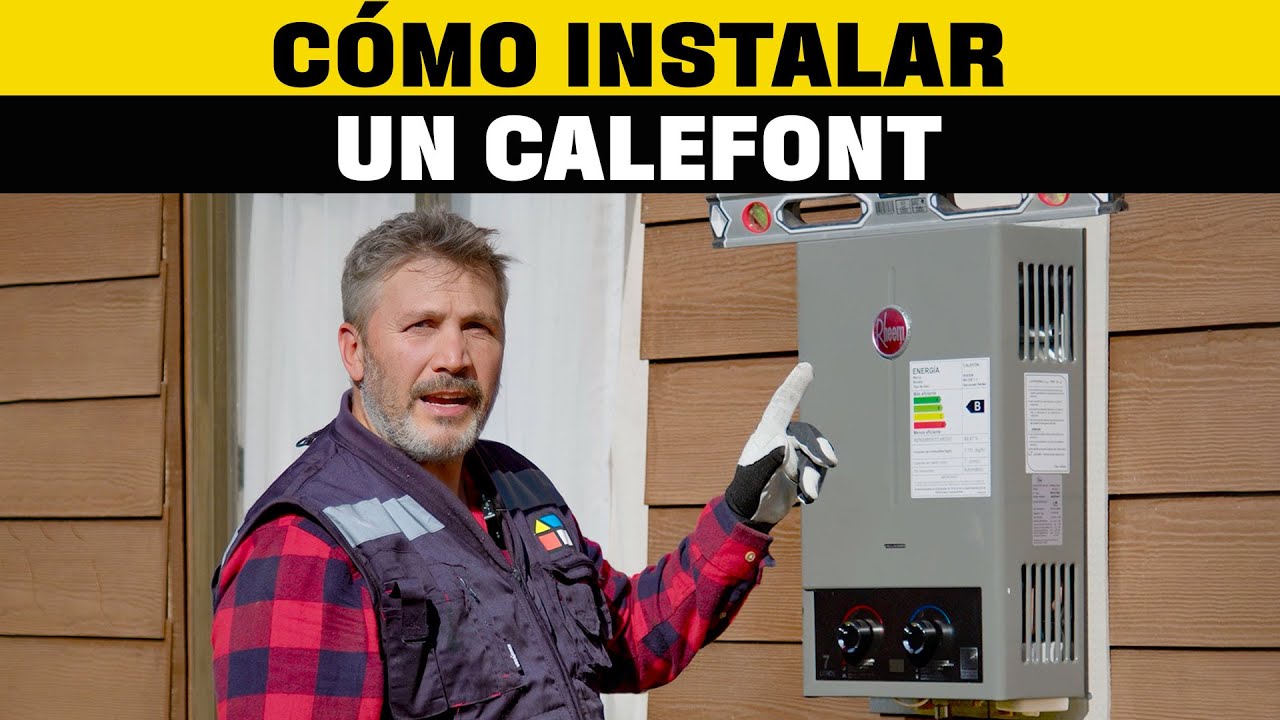 Cómo instalar un calefont I En terreno