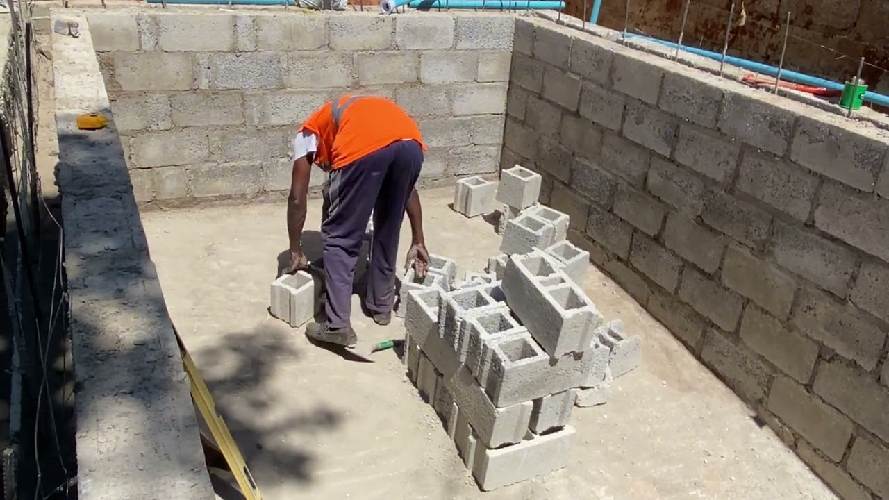 DIY HOW TO BUILD A SWIMMING POOL IN AFRICA | PART 2 | #lusaka #construction #diy #swimmingpool