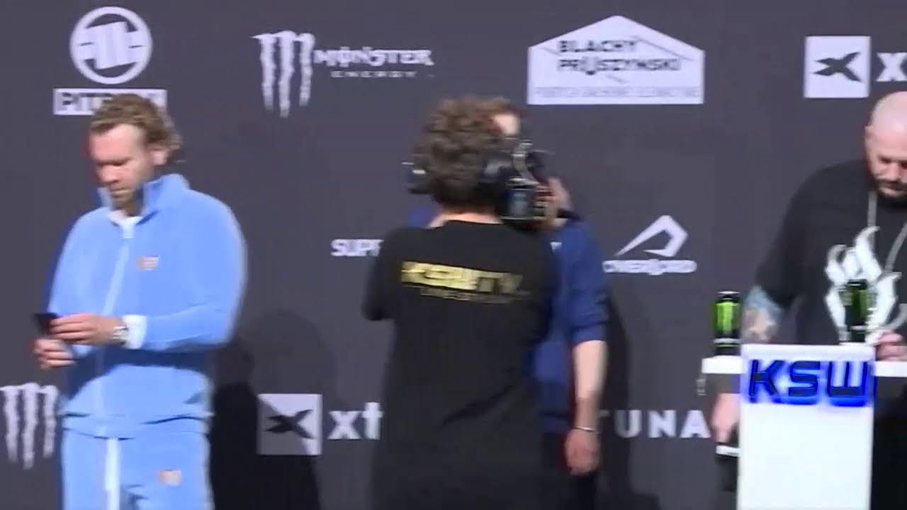 NA ŻYWO: Ważenie przed galą KSW 70 - Pudzian vs. Materla!