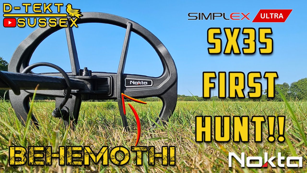 Simplex Ultra SX 35 Coil - First Hunt!! | Nokta | Nomads | Episode 265