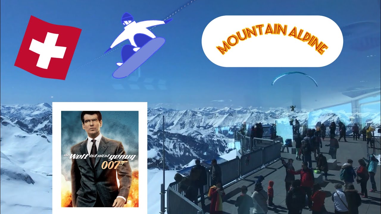 Discovering the Swiss 🇨🇭🇨🇭Alps: A Cinematic Journey through 007 James Bond Filming Locations