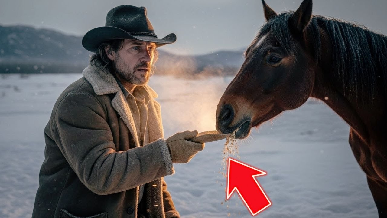 Cowboy Met a Starving Horse in the Snow — Christmas Turned Their Paths Into One