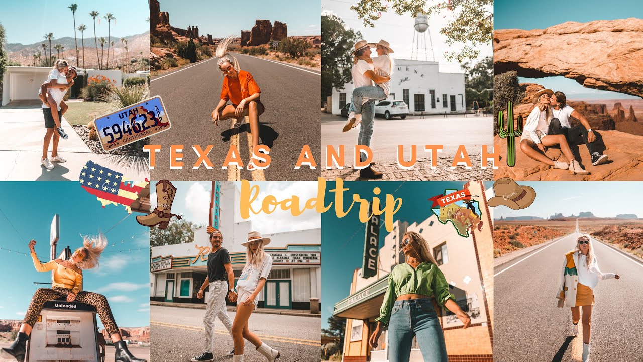 America Road Trip Vlog in Texas & Utah - Laura & Nicolas USA Travels