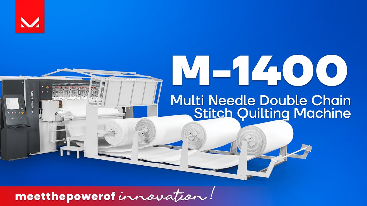 M-1400 | Multi Needle Chain Stitch Quilting Machine