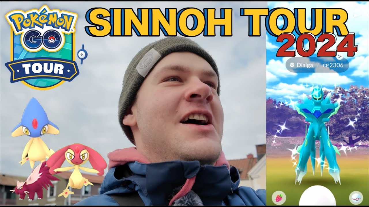 SINNOH TOUR 2024 - DAG 1 (Pokémon Go på Svenska)