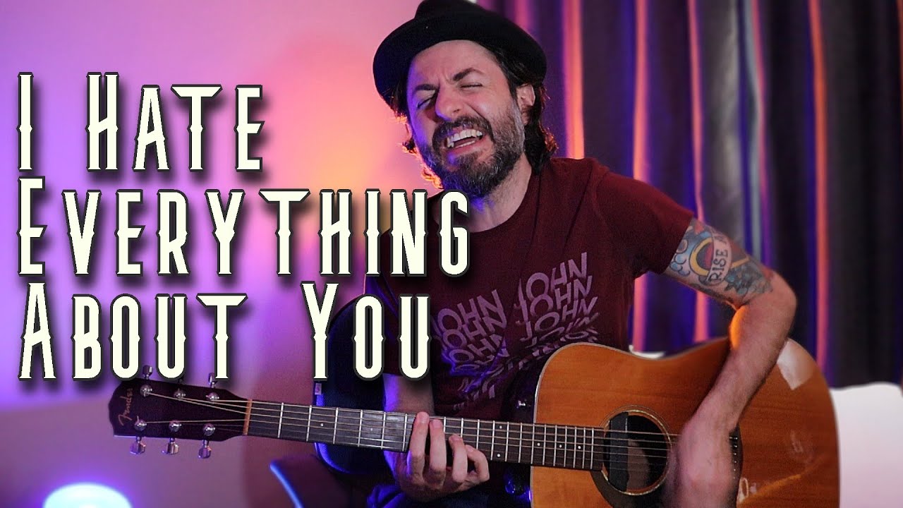 Three Days Grace  - I Hate Everything About You (Acoustic Cover)
