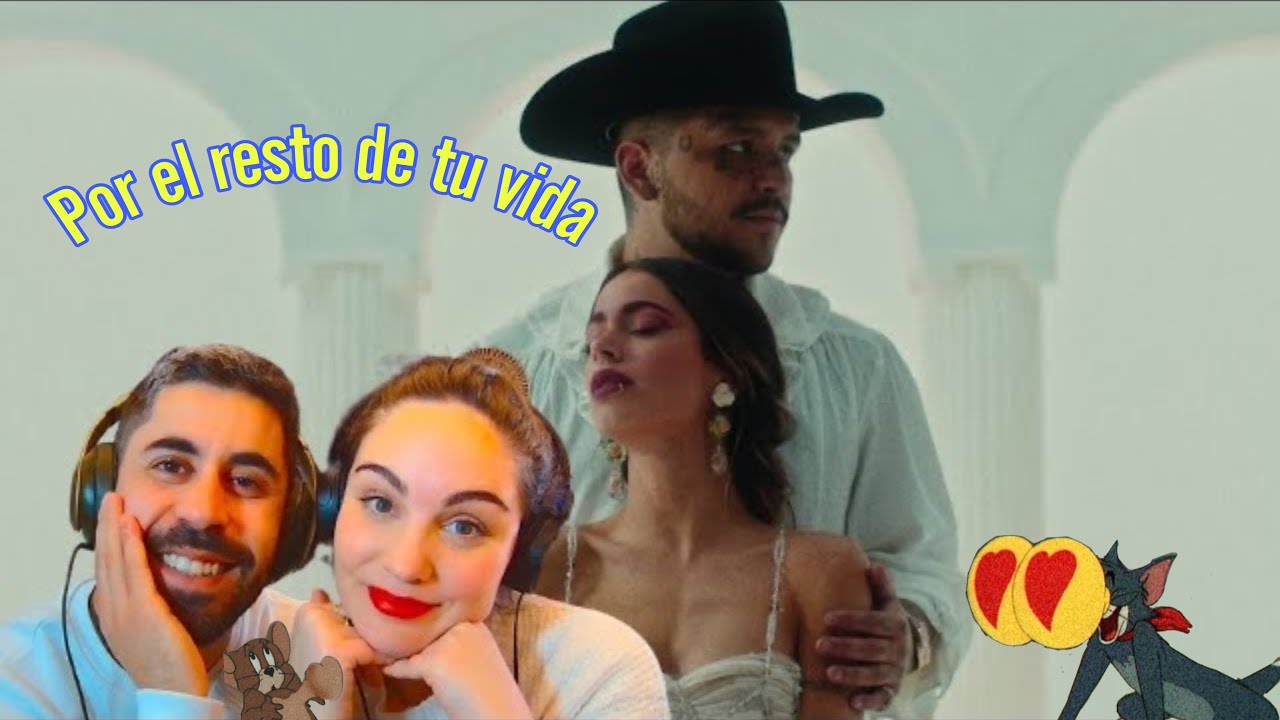 REACCIÓN - Christian Nodal, TINI - Por el Resto de Tu Vida (Video Oficial)