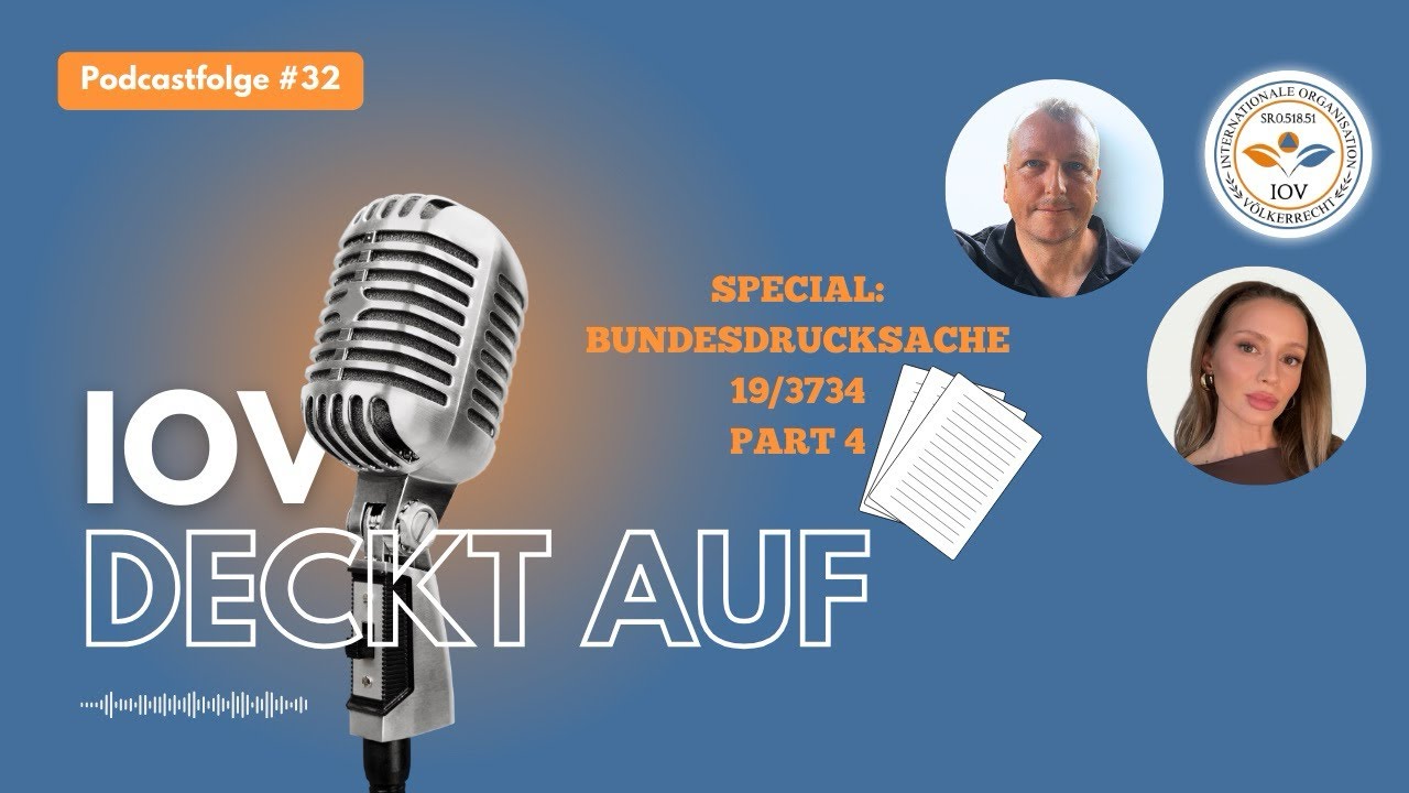 BUNDESDRUCKSACHE 19/3734 im Fokus - IOV deckt auf - Folge 32 #deutschland #staatsangehörigkeit 