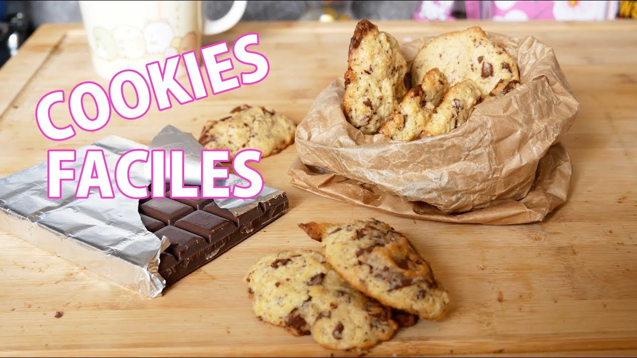 Cookies au chocolat FACILE et RAPIDE 🍪