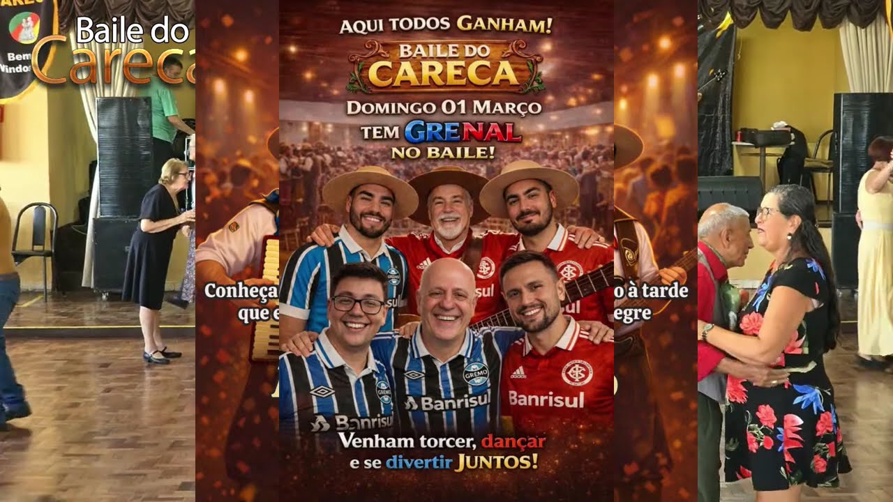 🔴 AGORA TEM GRENAL NO BAILE ! Conheça o ponto de encontro aos Domingos a tarde em Porto Alegre