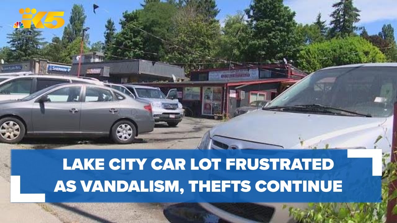Lake City car lot losing thousands of dollars because of vandalism, theft
