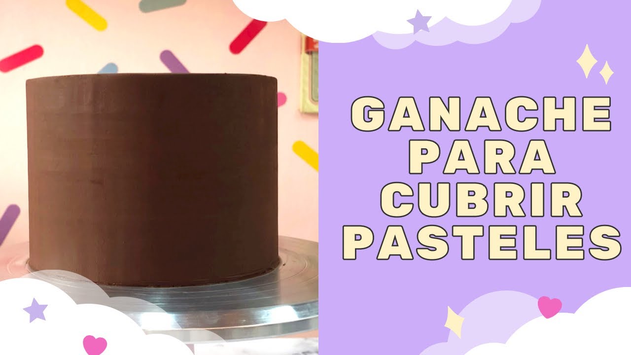 BORDES RECTOS EN GANACHE | Fiorella Cake