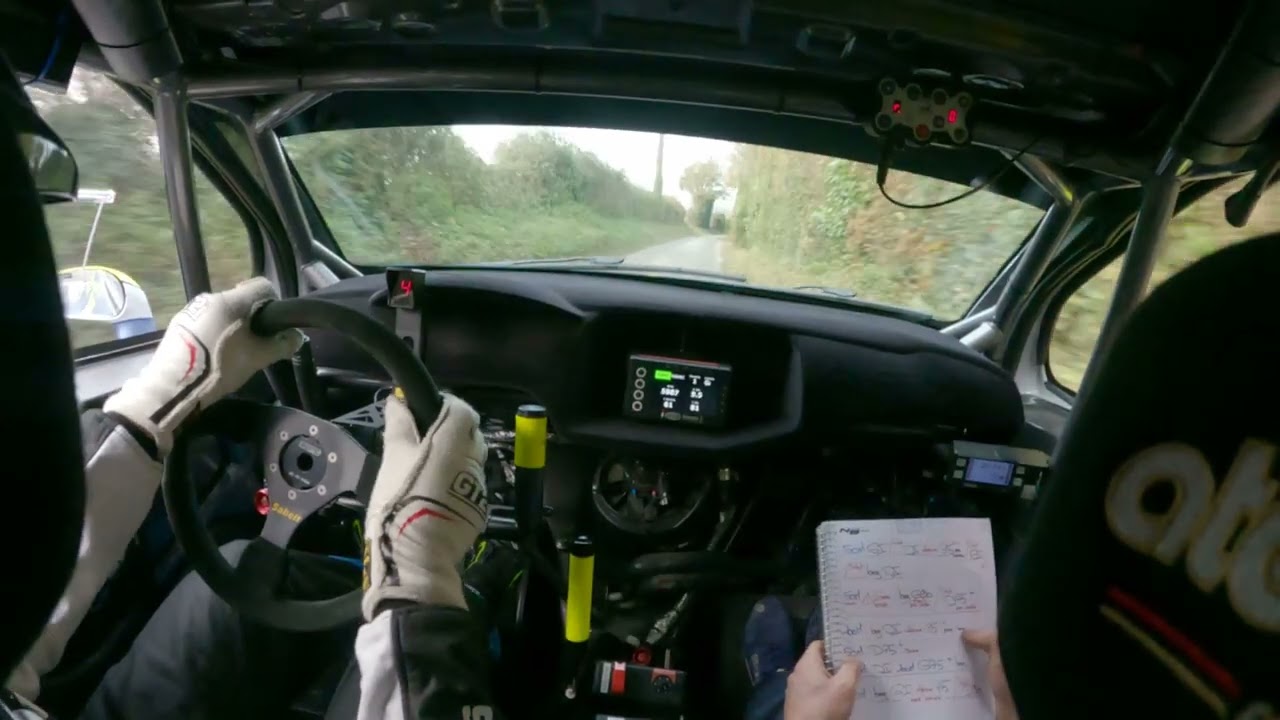 Rallye Pont l'Evêque 2023 ES4 Pouderoux / Lemaitre DS3 R5