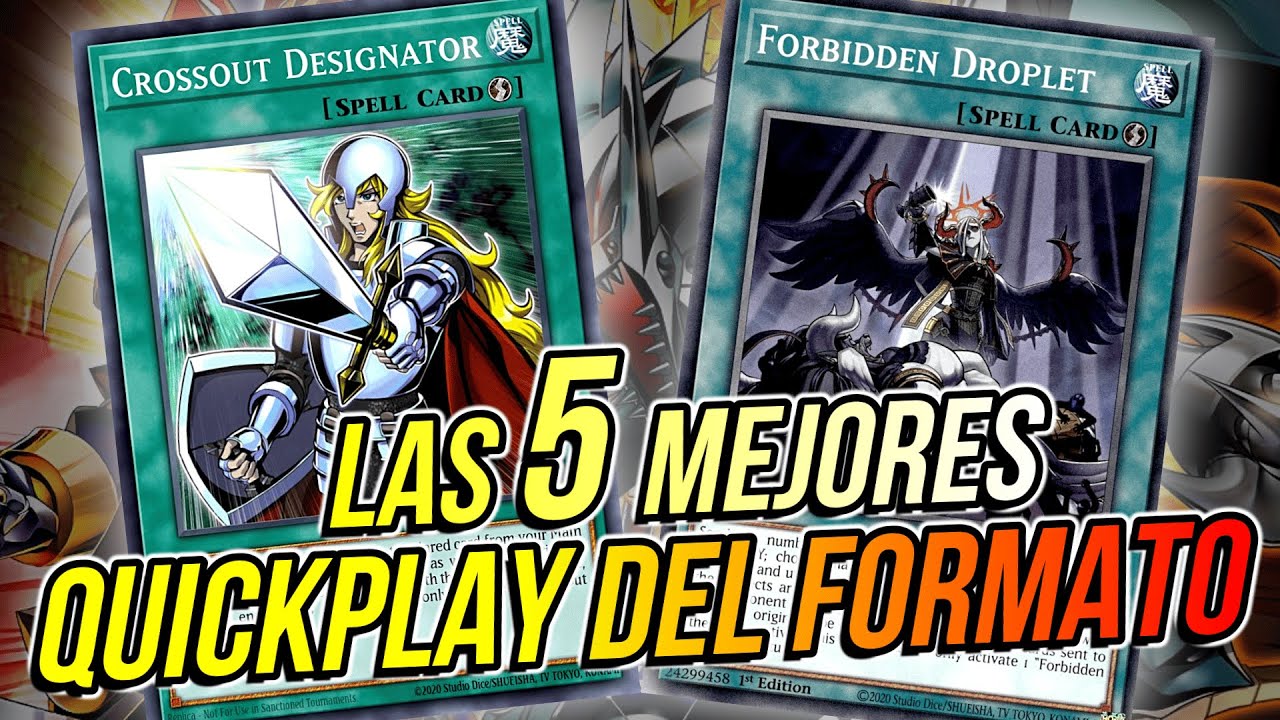 😱 Las 5 MEJORES QUICKPLAY de YUGIOH FORMATO 2025 🔥