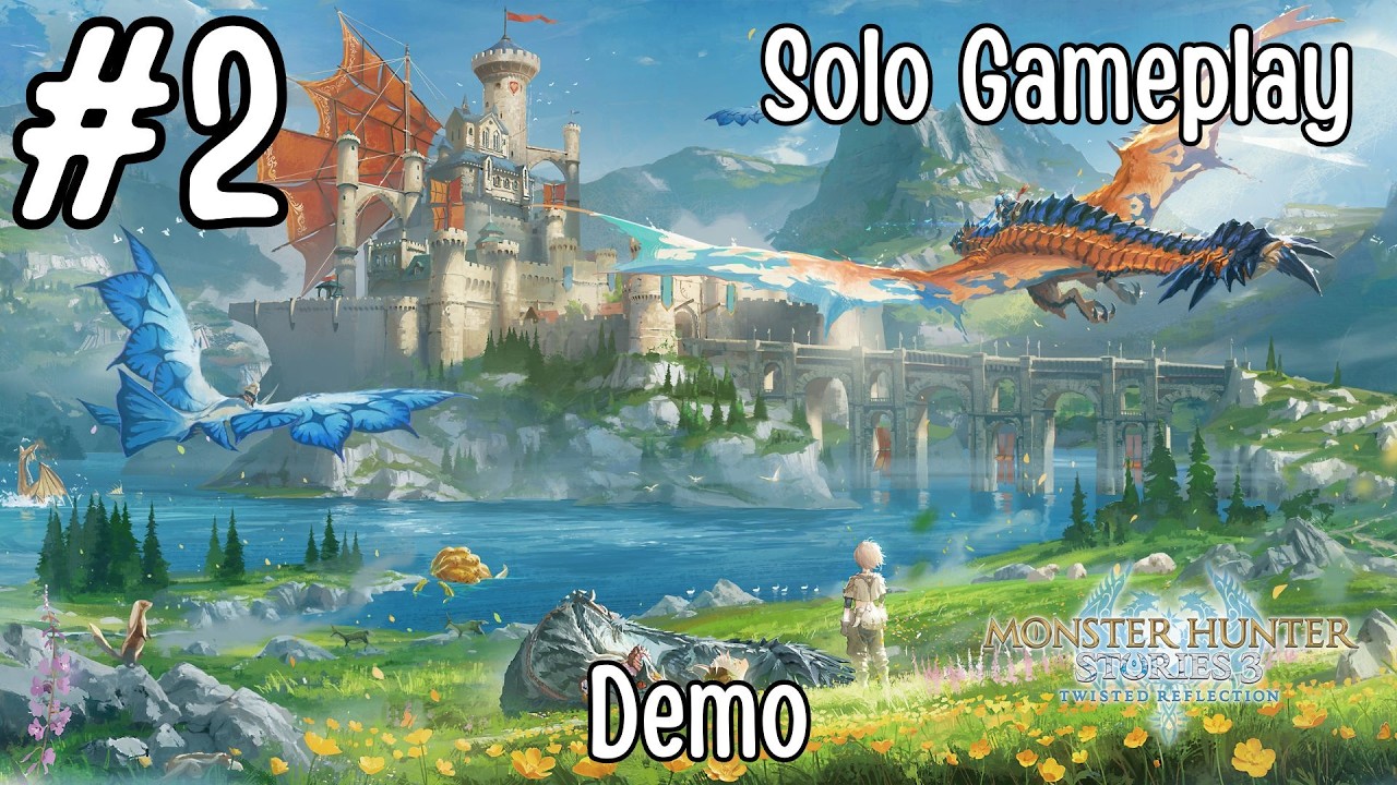 Monster Hunter Stories 3 Demo | #2 | SOLO GAMEPLAY | 4K | Eleanor de Vermeil