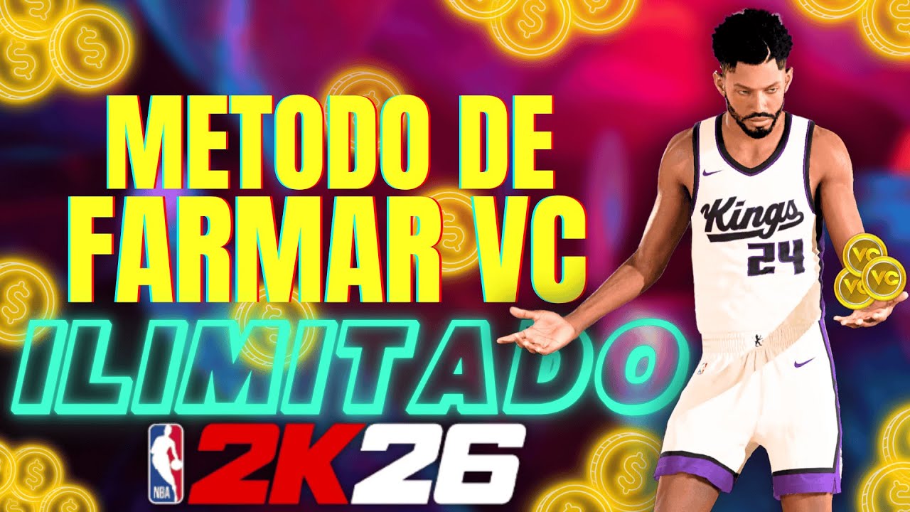 FARME VC ILIMITADO no NBA2K26 SEM GASTAR DINHEIRO! M&eacute;todo Atualizado!