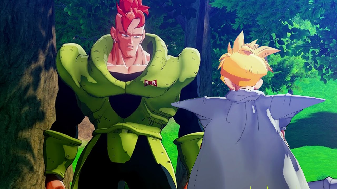 Dragon Ball Z: Kakarot — Гохан встречает и подружился с Android 16 раньше Cell Games