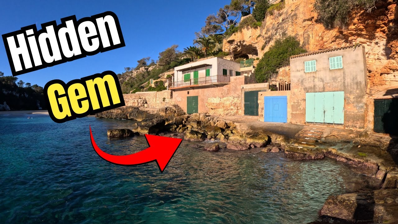 Cala Llombards Beach Mallorca 4K Walking Tour | Hidden Paradise for Tourisits
