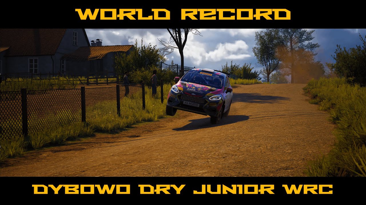 EA Sports WRC 24 | World Record | Time Trial | Poland Stage 5 Dybowo Dry | Junior WRC