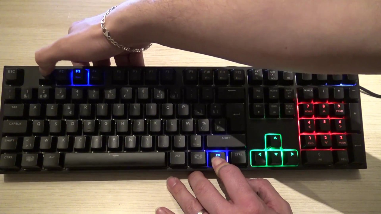 Cooler Master Masterkeys Pro L : Test Video Review Keyboard Clavier FR HD (N-Gamz)