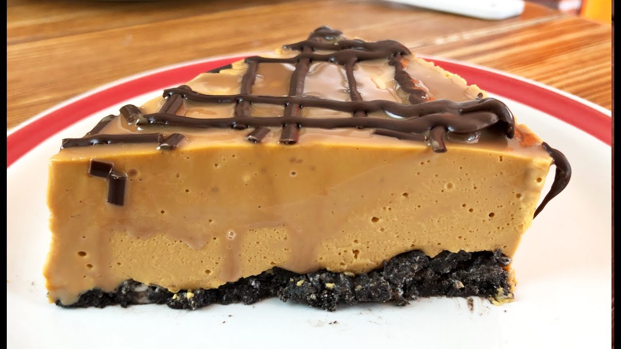 Postre sin horno cheesecake de cajeta delicioso¡¡¡¡