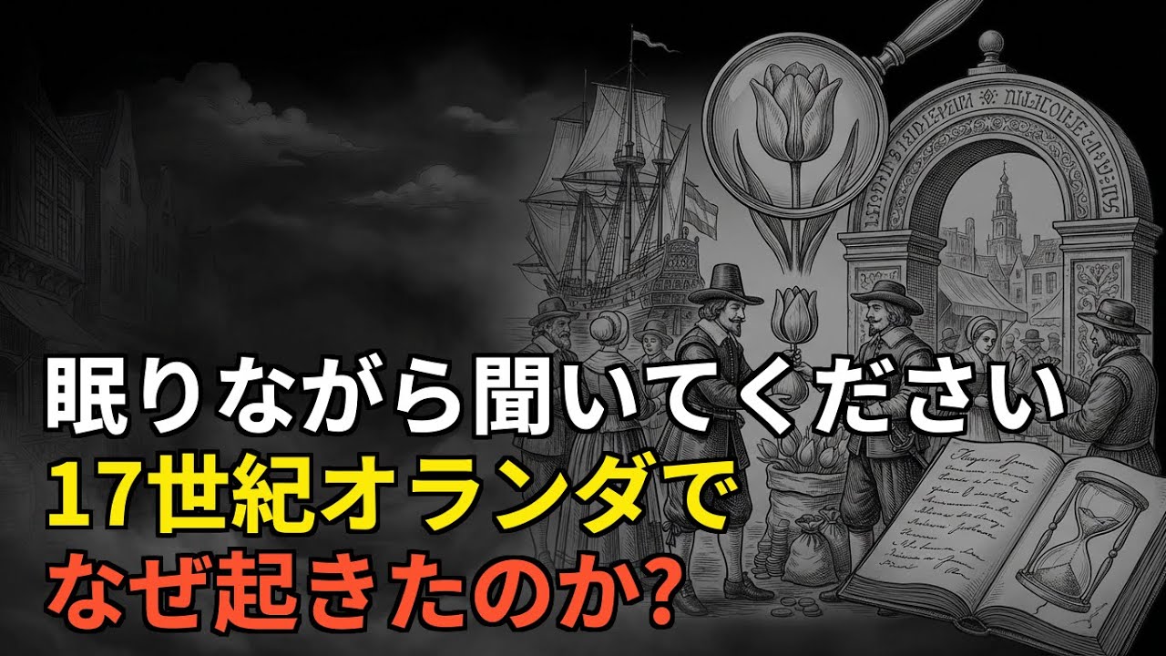 🌙 眠る前に聴く チューリップバブルはなぜ起きたのか #睡眠ドキュ