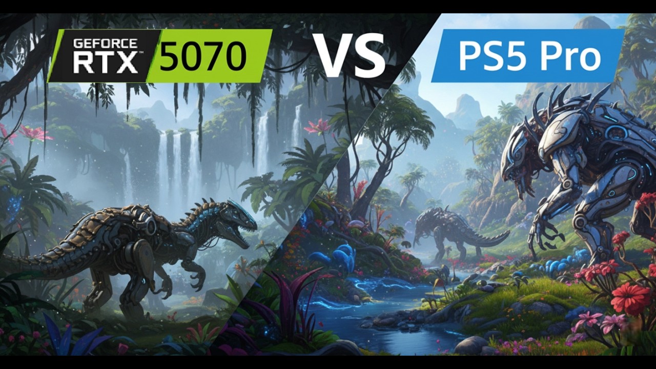 PS5 Pro DESTROYS RTX 5070 i!  Who Wins the Visual Quality Battle?!